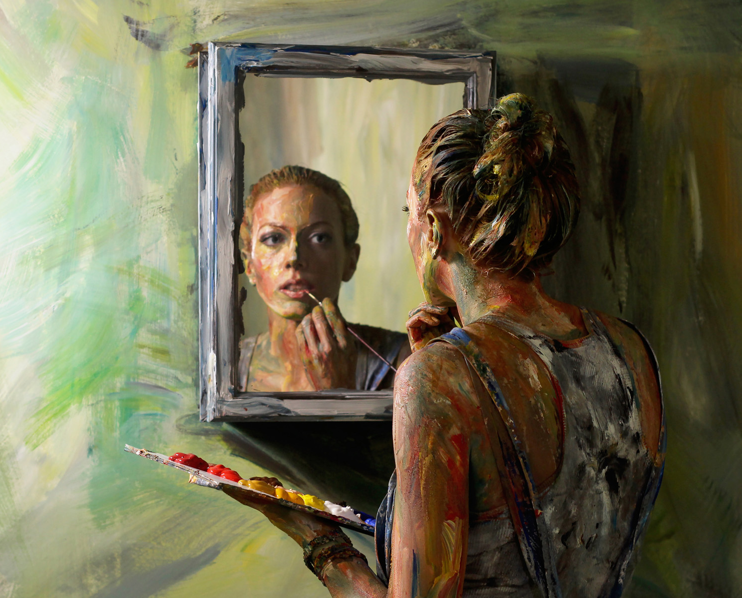 mirror paintings