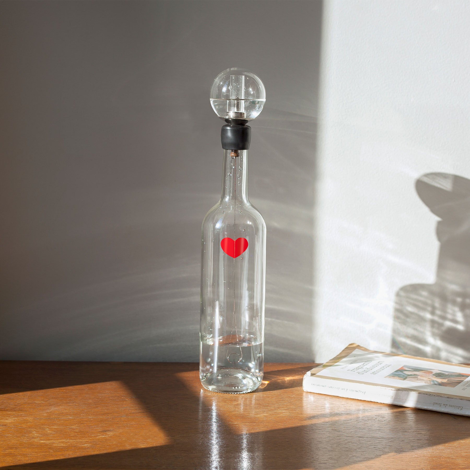 100ml d'Eau de Vie: Kinetic Heart in Glass Bottle