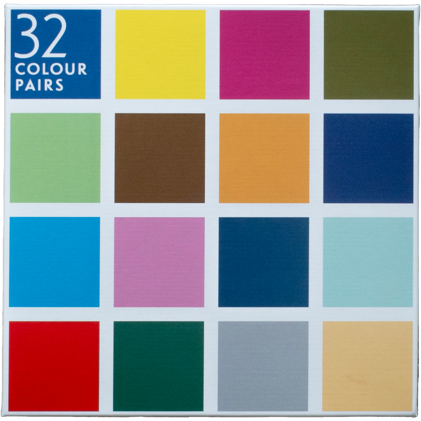 32 Color Pairs by Clemens Habicht