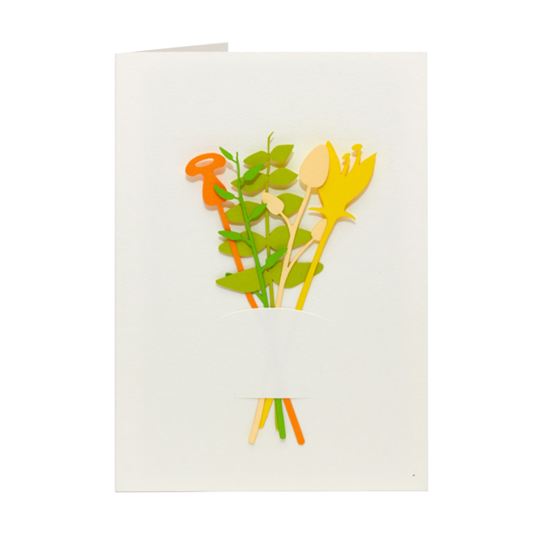 Bunch of Flowers Greeting Card