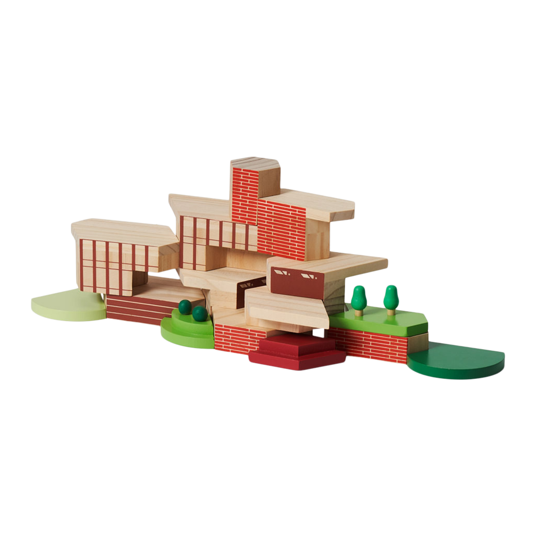 Blockitecture® Frank Lloyd Wright Usonia Homes