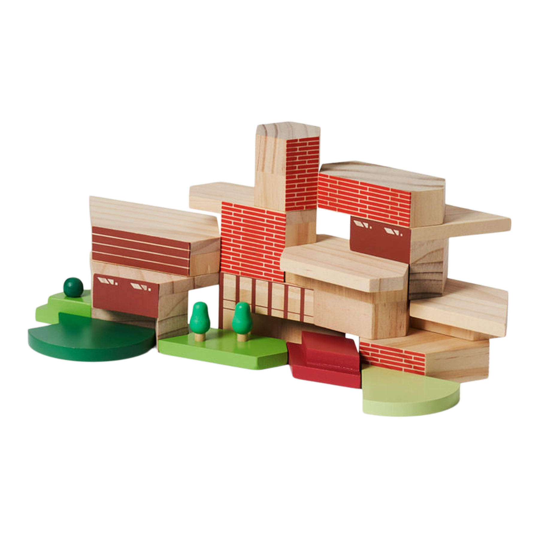 Blockitecture® Frank Lloyd Wright Usonia Homes