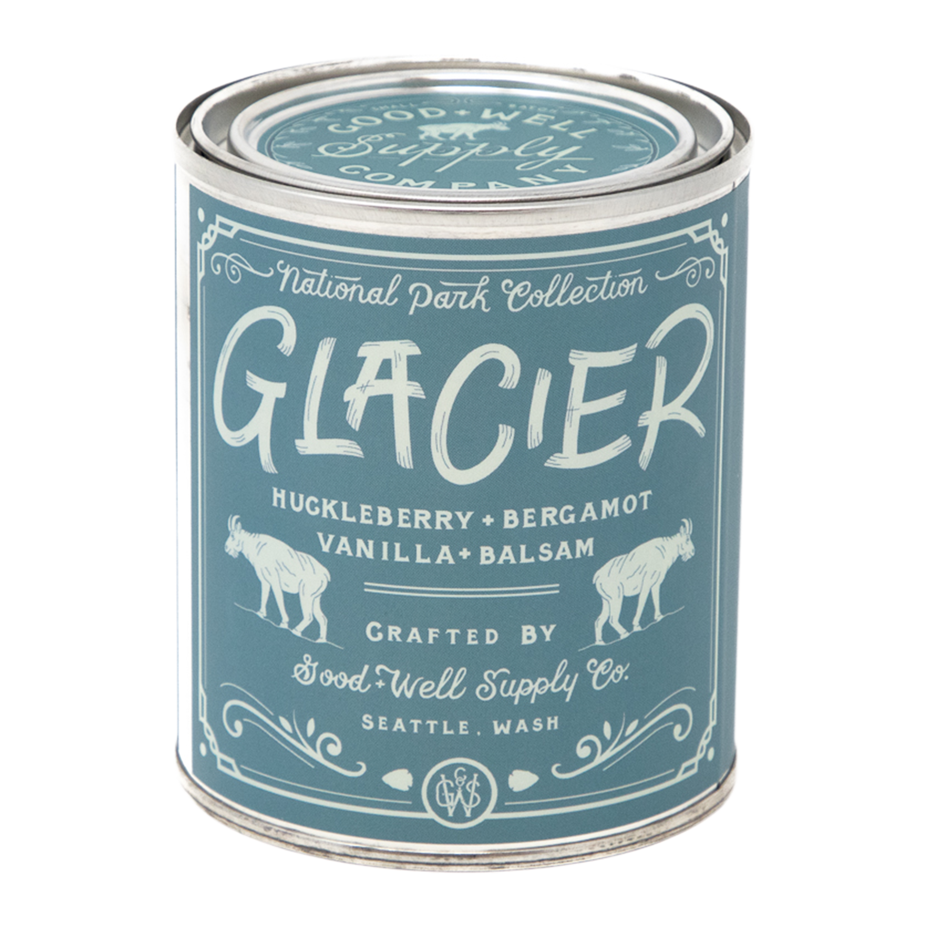 Glacier National Park Candle