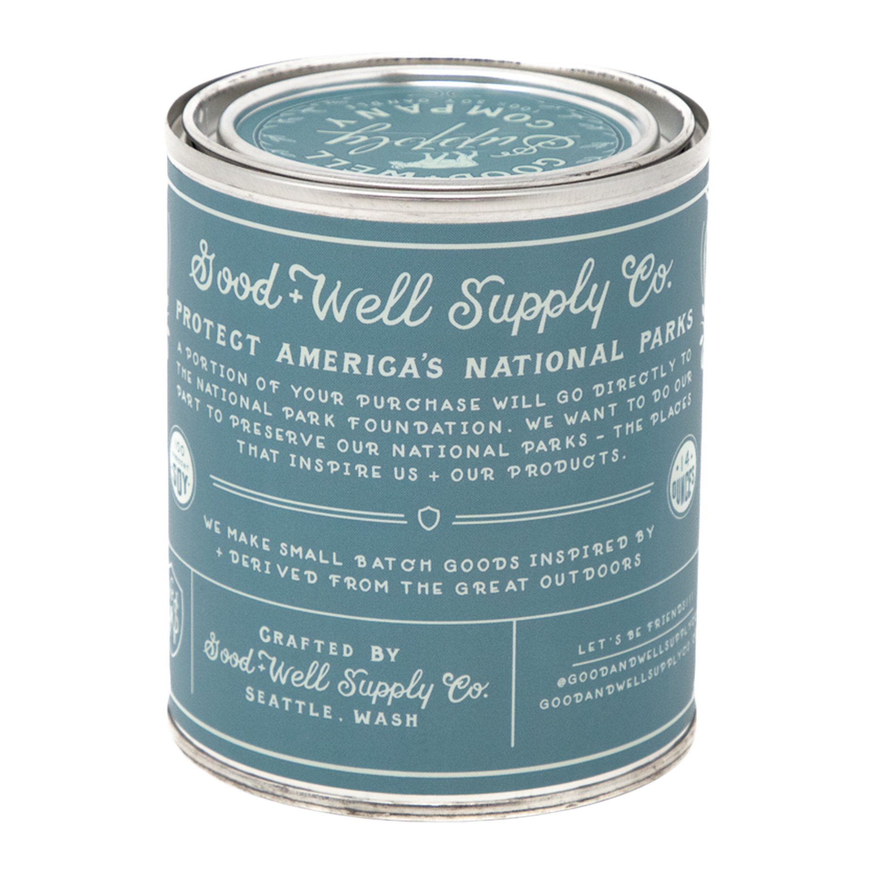 Glacier National Park Candle by Good + Swell Supply Co.