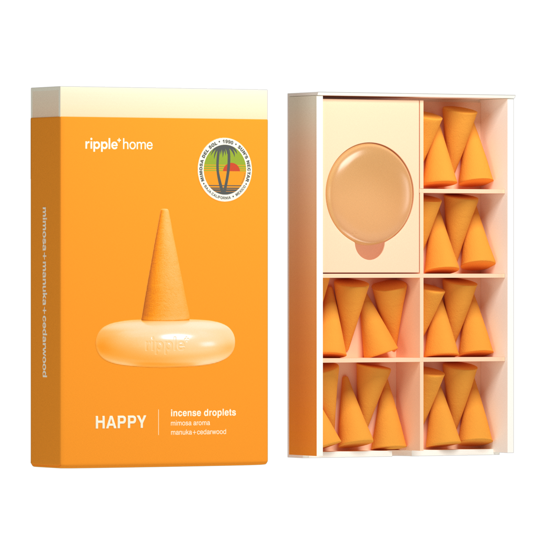 Happy Mimosa Ripple Incense