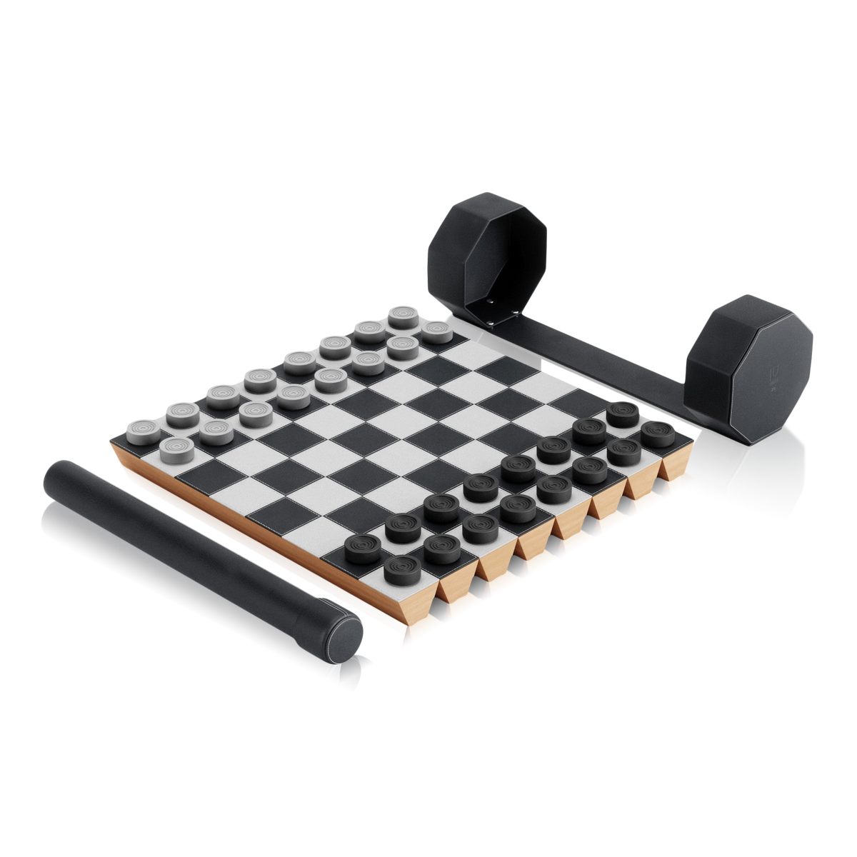 Outlets Umbra Wooden Checkerboard Game