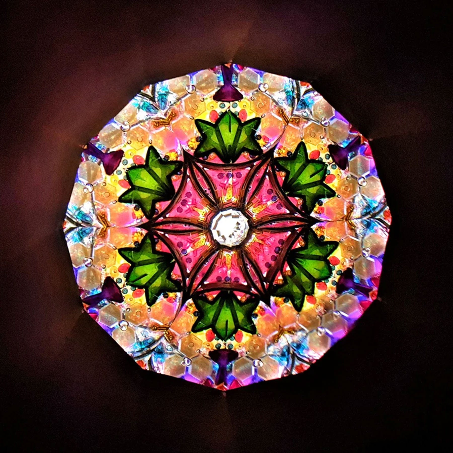 Super Giant Flower Wheels Kaleidoscope