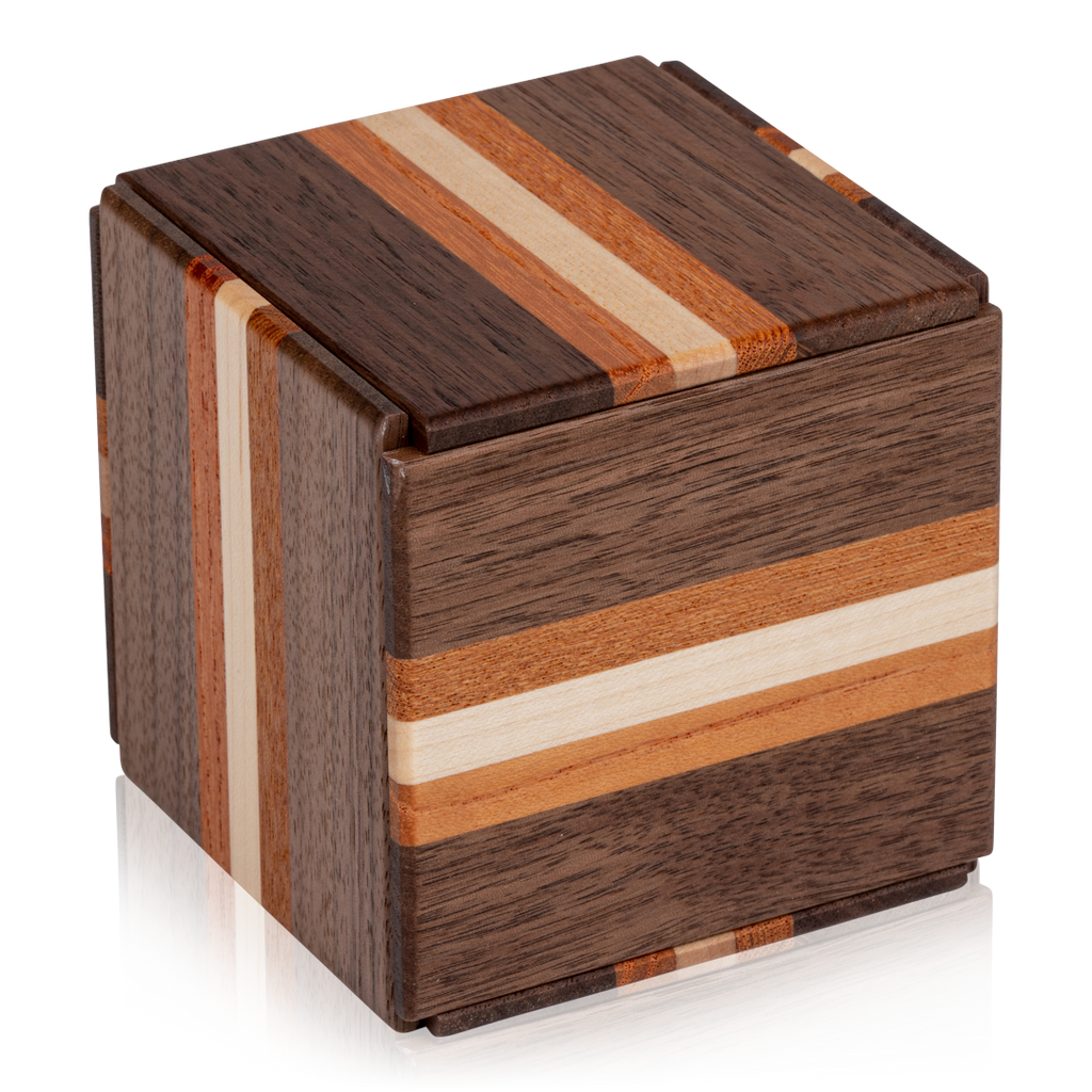 Eighteen Stripe Puzzle Box