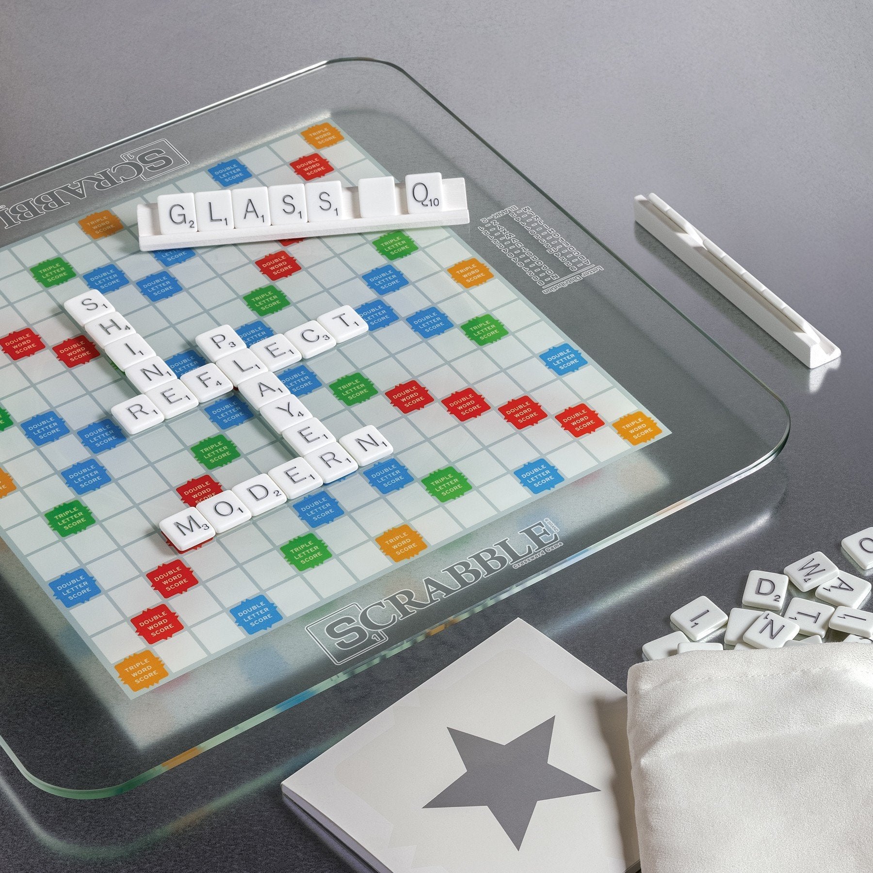 Scrabble Glass Series sold